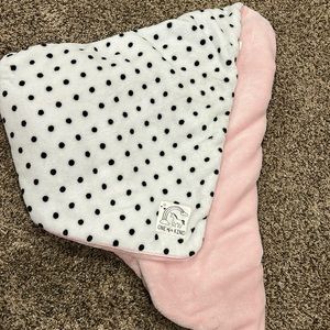 Plush baby blanket